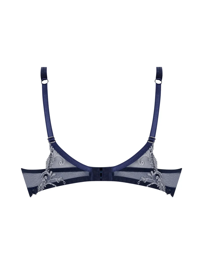 Lise Charmel – Deesse En Glam Halbschalen-BH Marine Argent