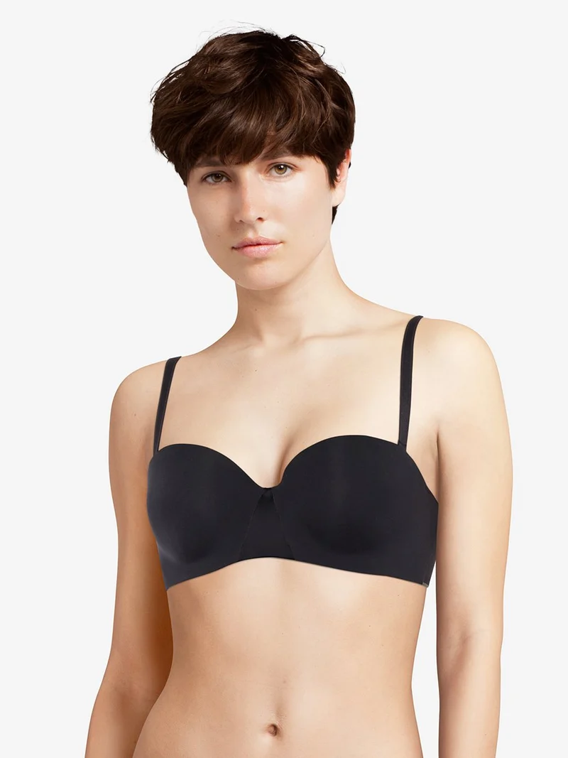 Chantelle – Essentiall Bandeau T-Shirt BH Schwarz