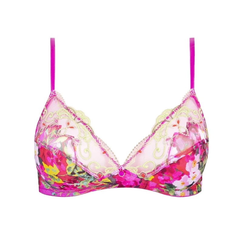 Lise Charmel – Envolee De Fleurs bügelloser Triangel-BH Envolee Fuchsia