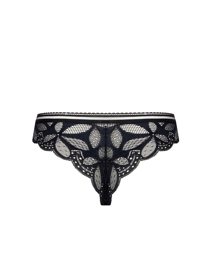 Antigel von Lise Charmel – Stricto Sensuelle Thong Noir