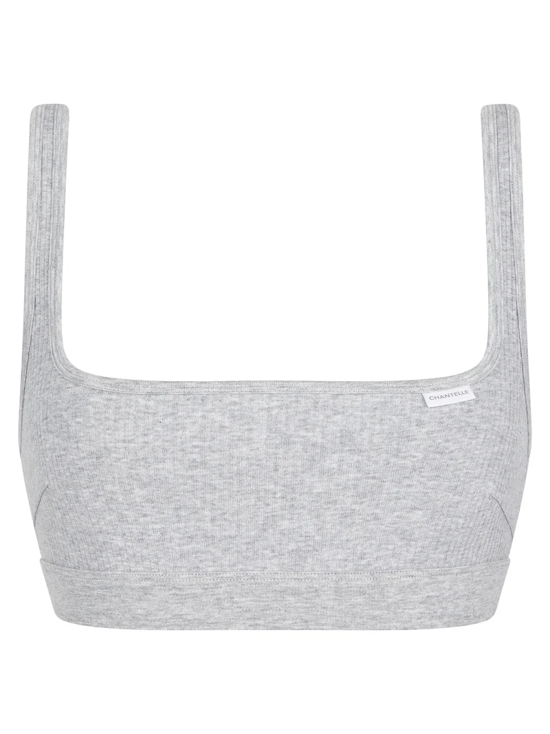 Chantelle – Baumwoll-Komfort-Soft-BH, gemischtes Grau