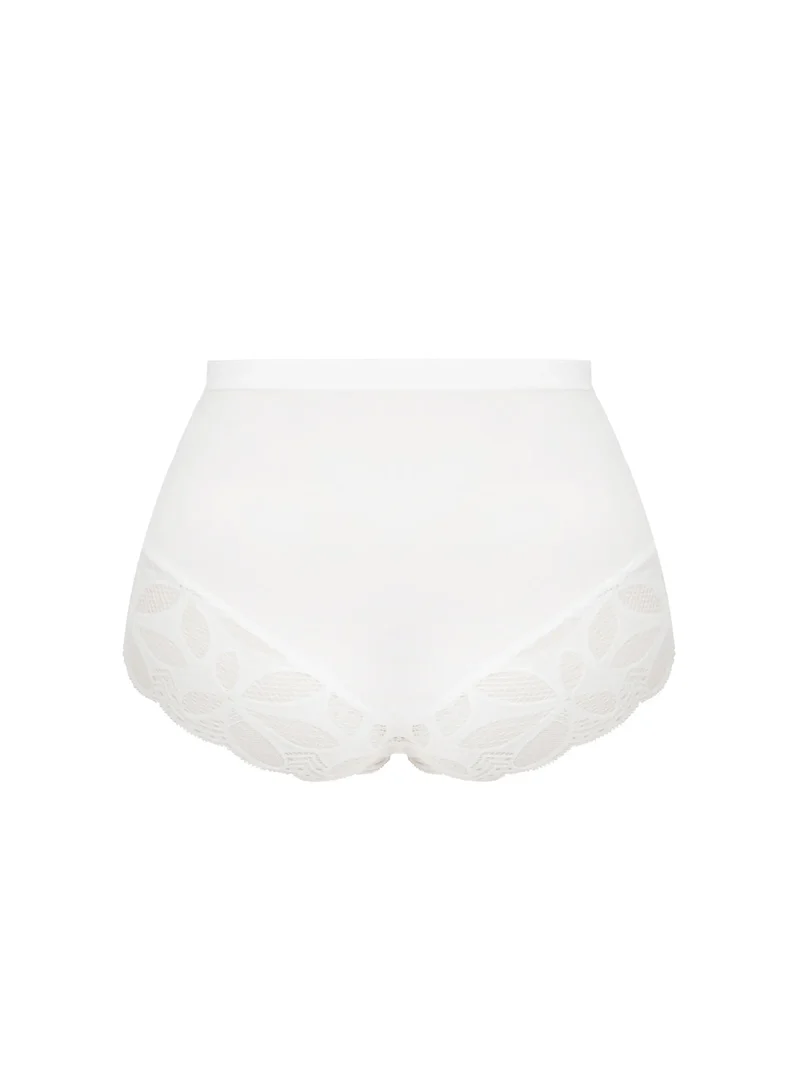Antigel von Lise Charmel – Stricto Sensuelle Retro High Brief Ecru Nacre