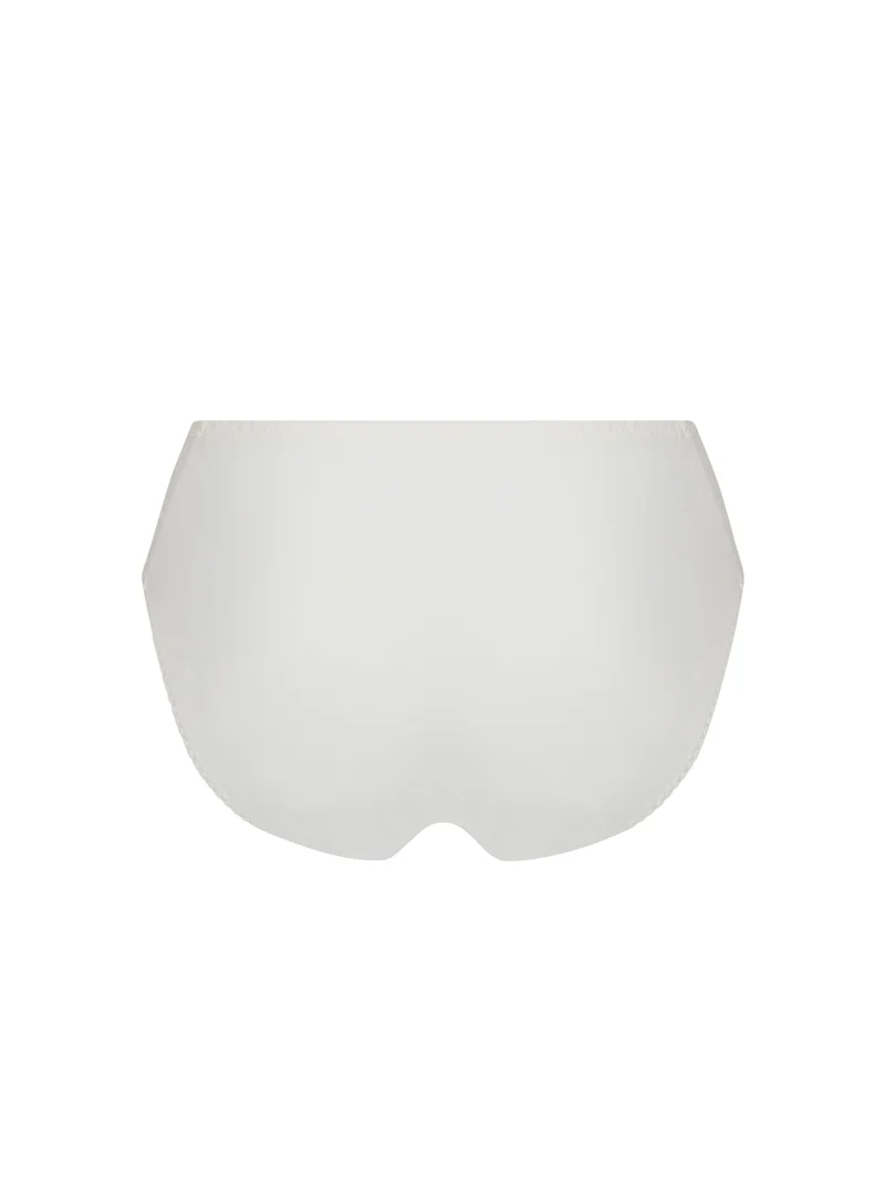 Antigel By Lise Charmel - Atelier Seduction Slip mit hoher Taille in Ecru-Perlmutt