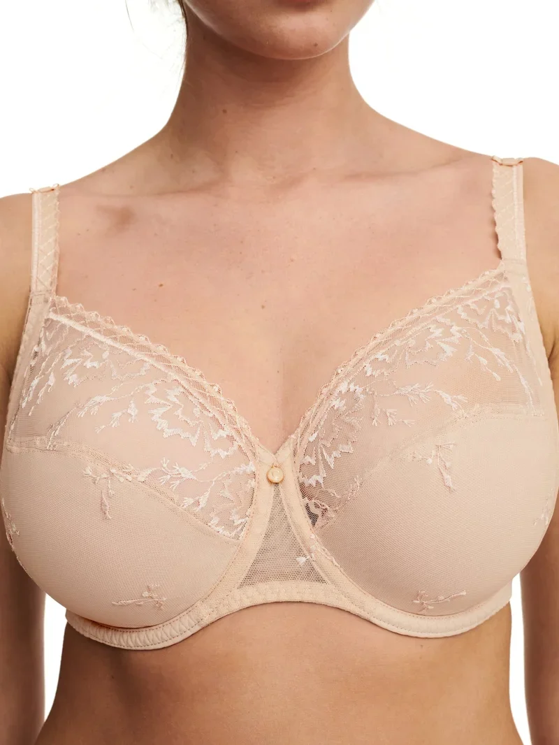 Chantelle – Every Curve Sehr bedeckender Bügel-BH Golden Beige