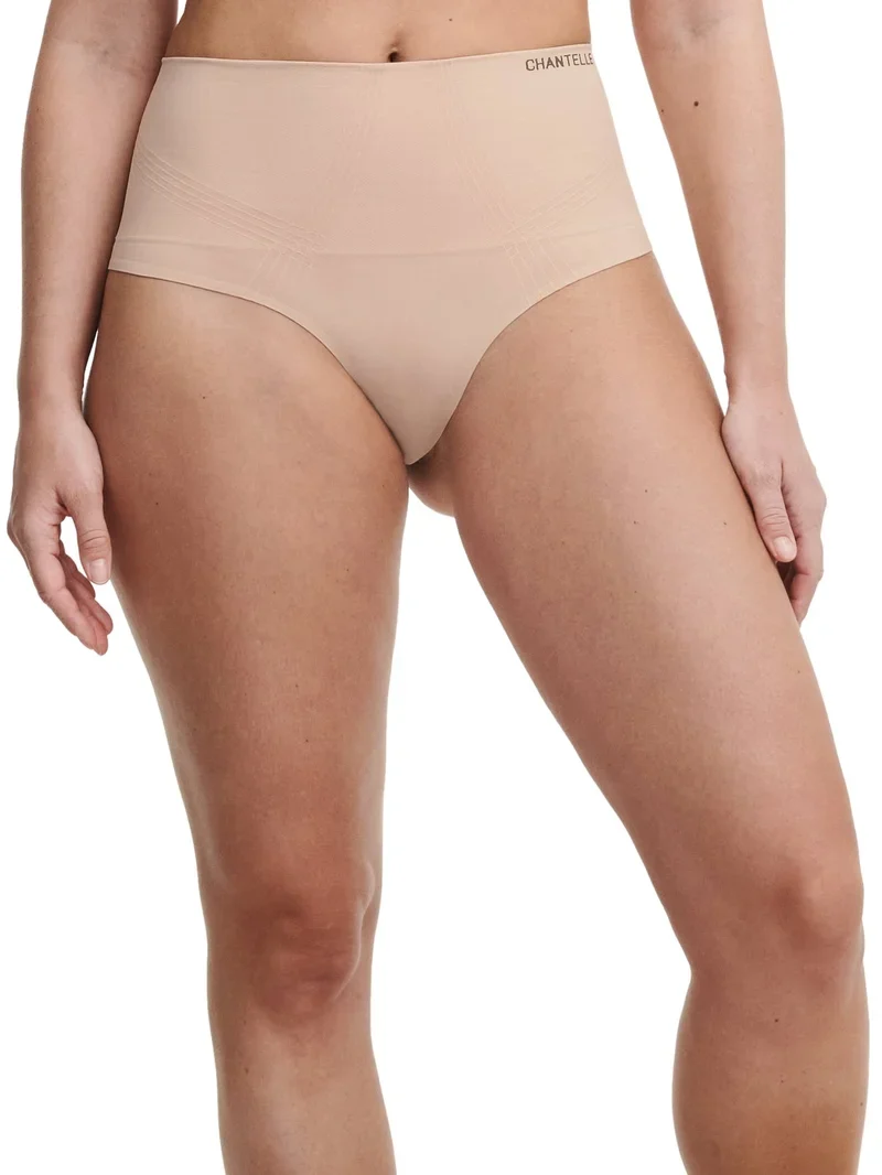 Chantelle – Glatter, bequemer, formender Tanga mit hoher Taille Sirocco