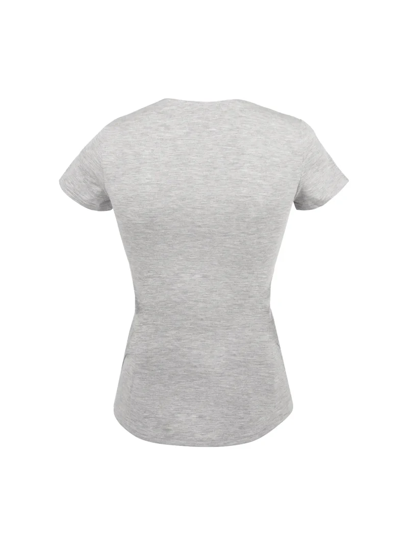 Antigel By Lise Charmel - Simply Perfect Kurzarm-Top Chiné Gris