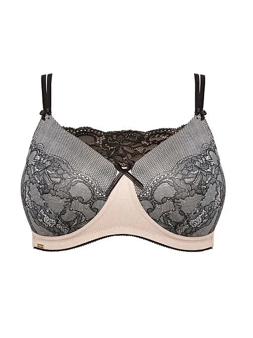 Royce - Luella Vollschalen-BH Schwarz/Pink