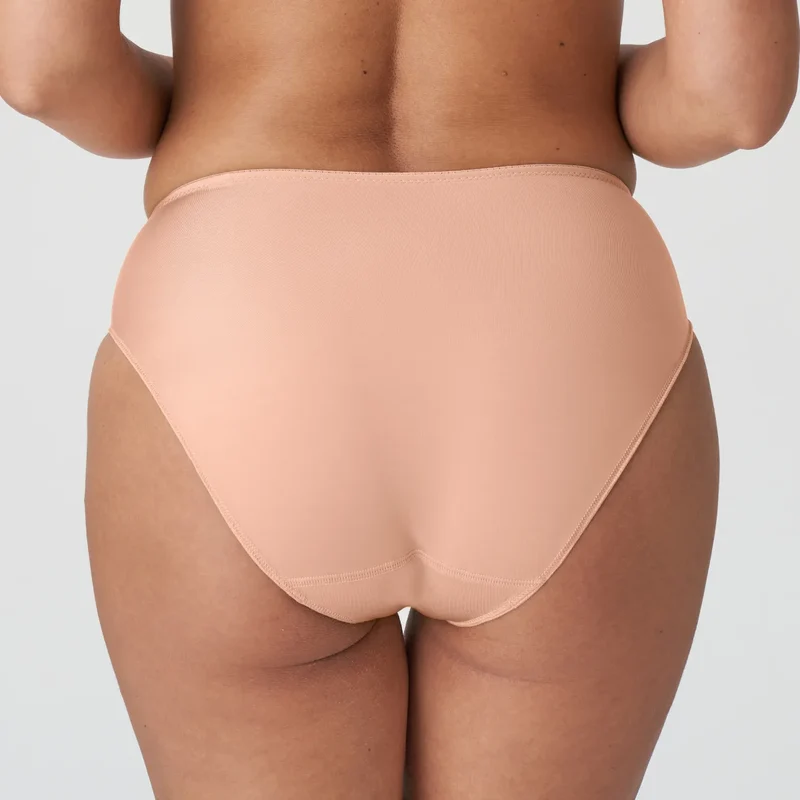 Primadonna - Satin-Slip in Hellbraun