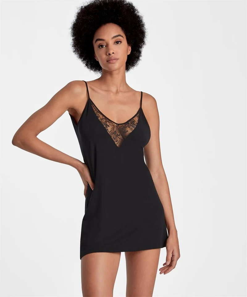 Aubade – Lazy Days Nightie Noir