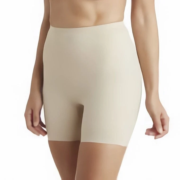 Naomi & Nicole Shapewear – Fahrradhose, passt sich Ihrer Taille an, warmes Beige