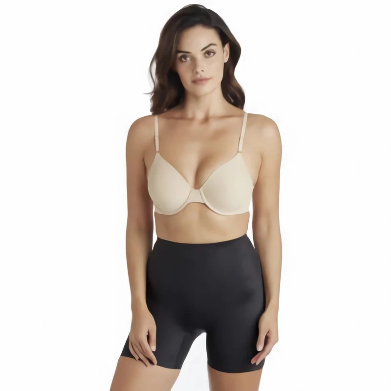 Naomi & Nicole Shapewear – Bike-Hose, die sich an Ihre Taille anpasst, Schwarz