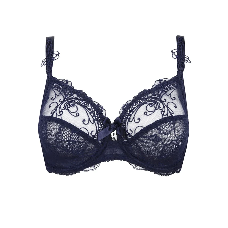Lise Charmel – Soir De Venise 3-teiliger Vollschalen-BH Bleu Venise