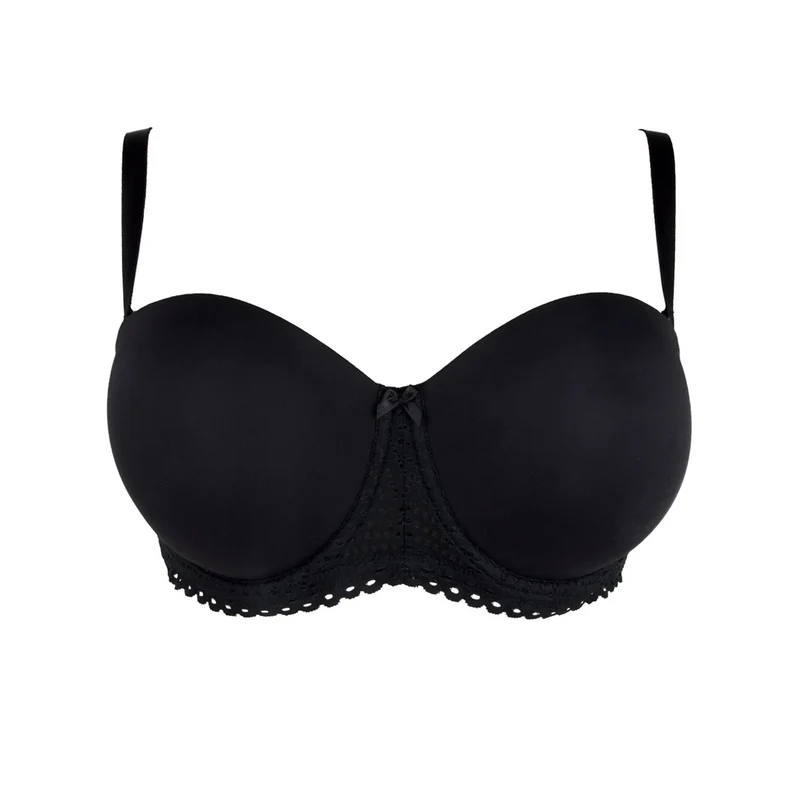 Antigel von Lise Charmel – Tressage Graphic trägerloser Stütz-BH Tressage Noir