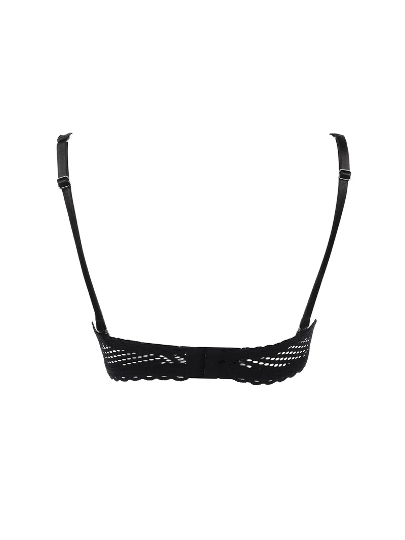 Antigel von Lise Charmel – Tressage Graphic Multi-Way Strapless Tressage Noir