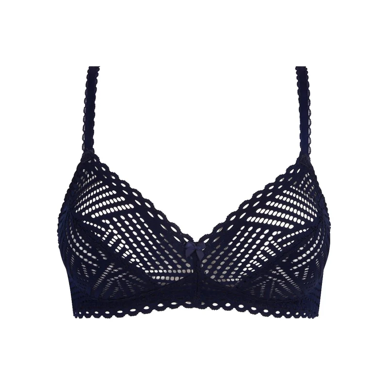 Antigel By Lise Charmel - Bügelloser Triangel-BH Tressage Graphic Tressage Marine