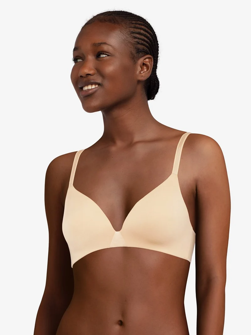 Chantelle - Essentiall Wirefree Triangel-T-Shirt-BH Golden Beige