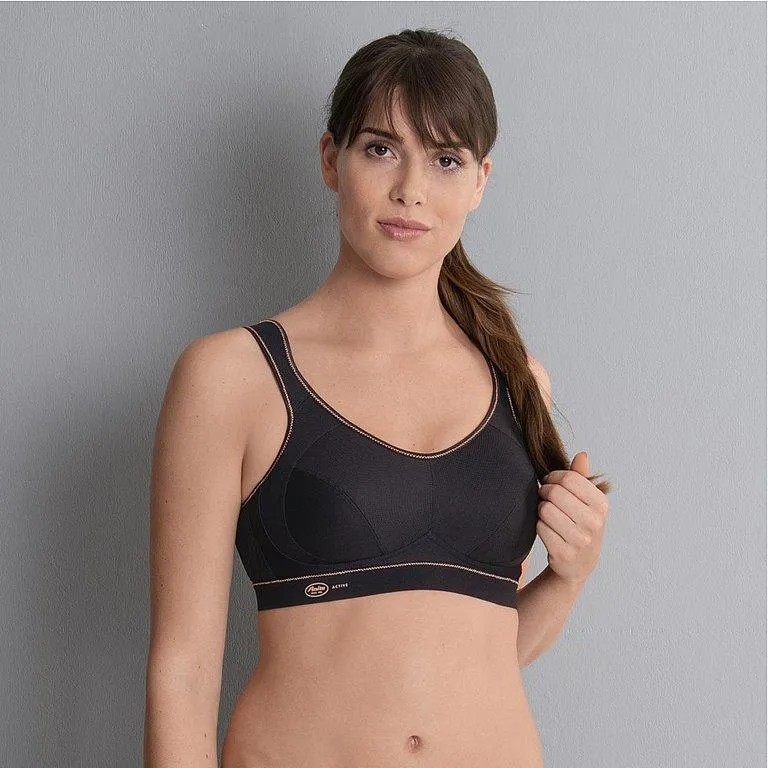 Anita Active - Extreme Control Sport-BH Schwarz/Gold