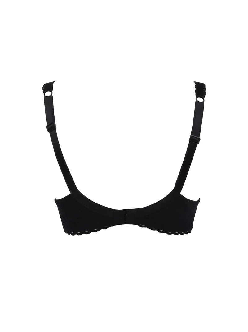 Antigel von Lise Charmel – Tressage Graphic ¾ Cup Balconette Tressage Noir