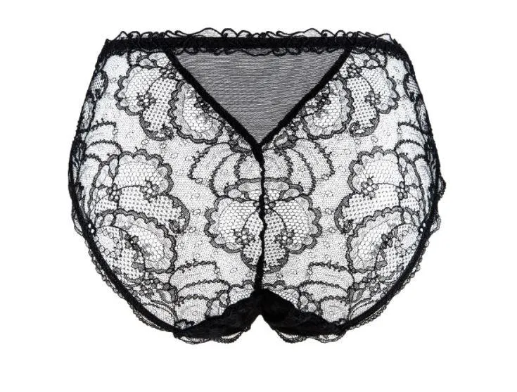Lise Charmel - Soir De Venise High Waist Slip Noir Diamant