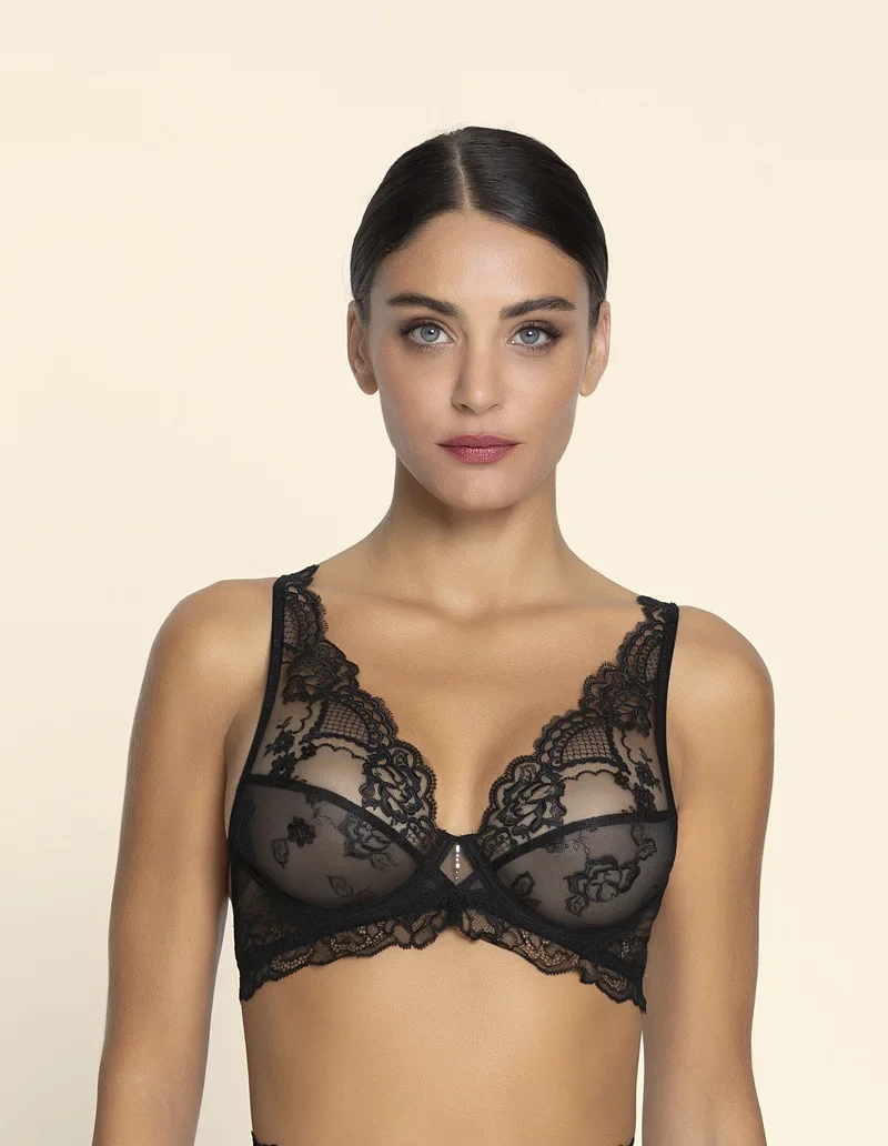 Lise Charmel – Sublime En Dentelle Glam Push-Up-BH Noir