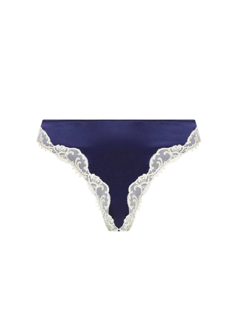Lise Charmel - Splendeur Soie Italienischer Slip Marine
