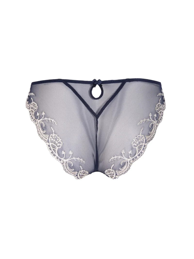 Lise Charmel - Splendeur Soie Italienischer Slip Marine