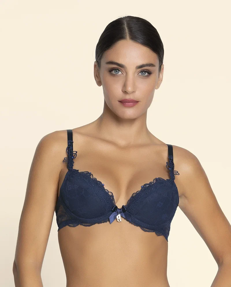 Lise Charmel - Soir De Venise Push-Up-BH Bleu Venise