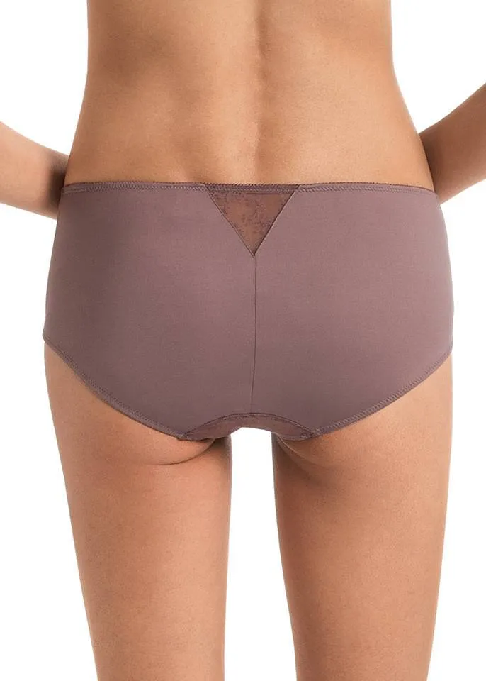 Rosa Faia - Fleur High Waist Slip Berry