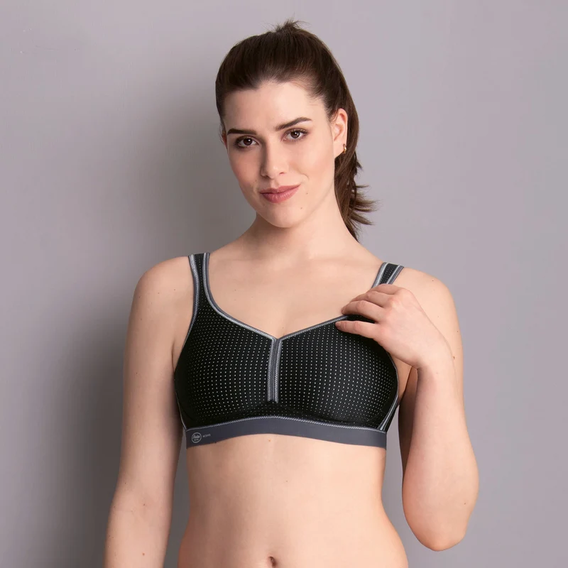 Anita Active - Performance Sport-BH Schwarz/Anthrazit