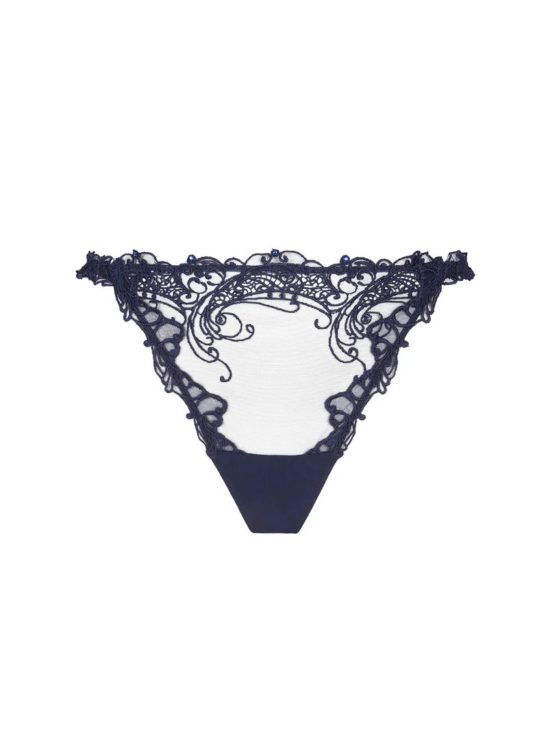 Lise Charmel - Soir De Venise Sexy String Bleu Venise