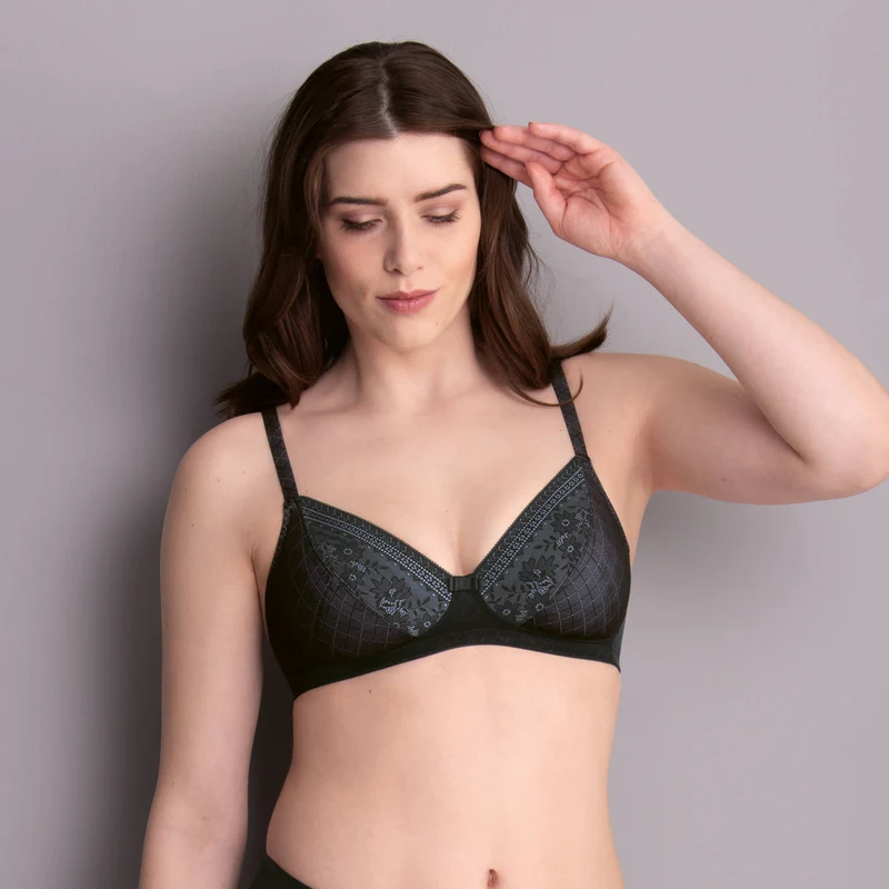 Rosa Faia - Rosemary Soft-BH Schwarz