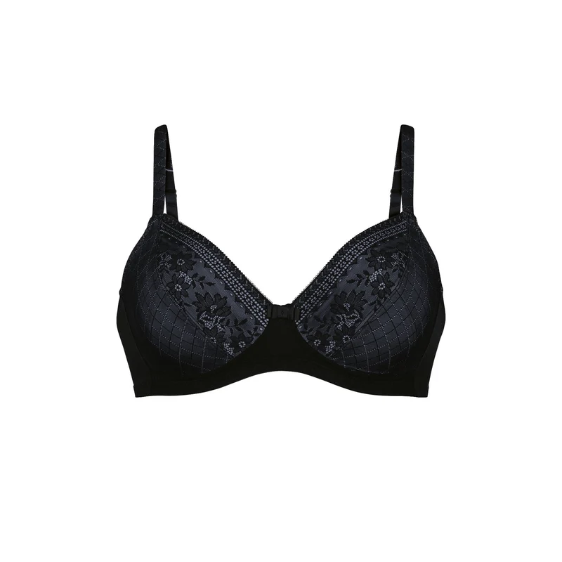 Rosa Faia - Rosemary Soft-BH Schwarz