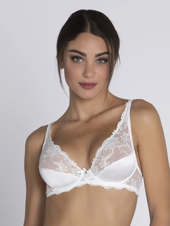Lise Charmel – Splendeur Soie Glam Push-Up-BH Ecru Perlmutt