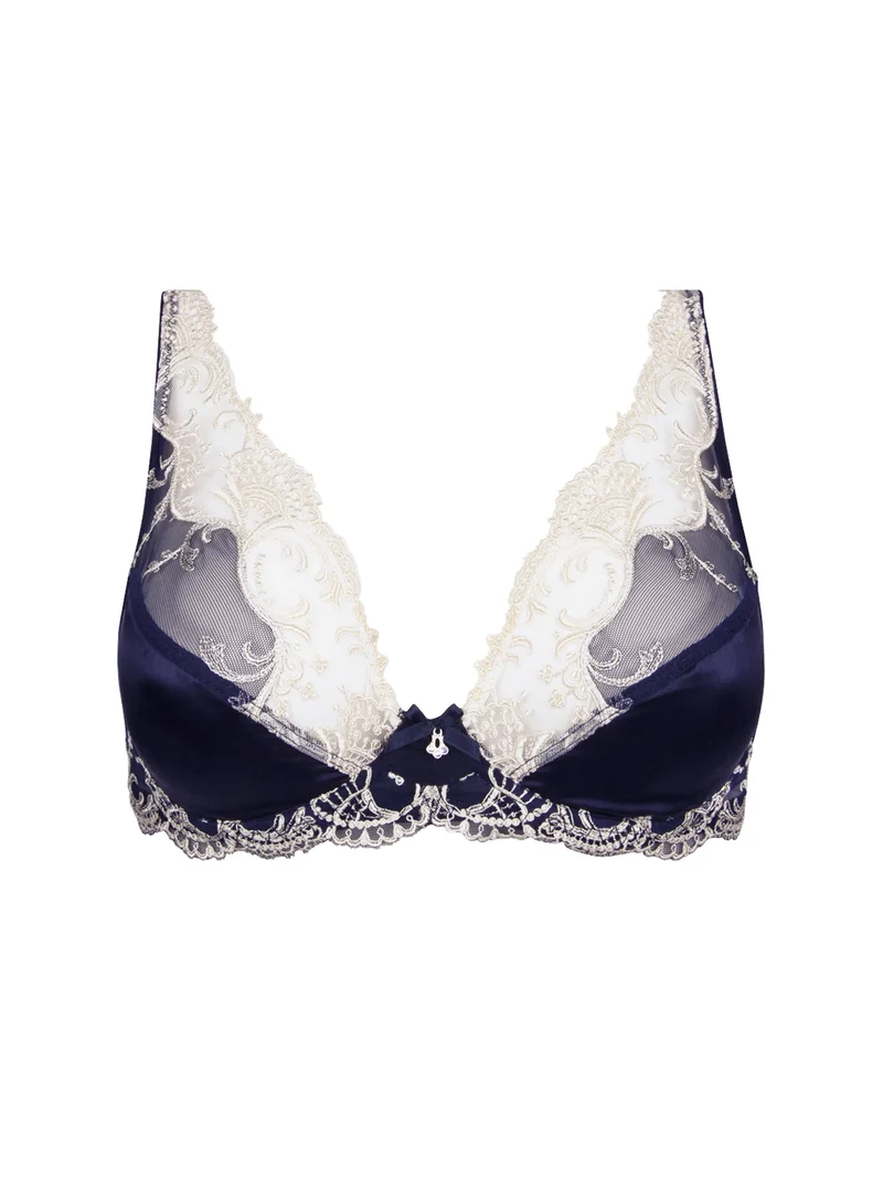 Lise Charmel - Splendeur Soie Glam Push-Up-BH Marine