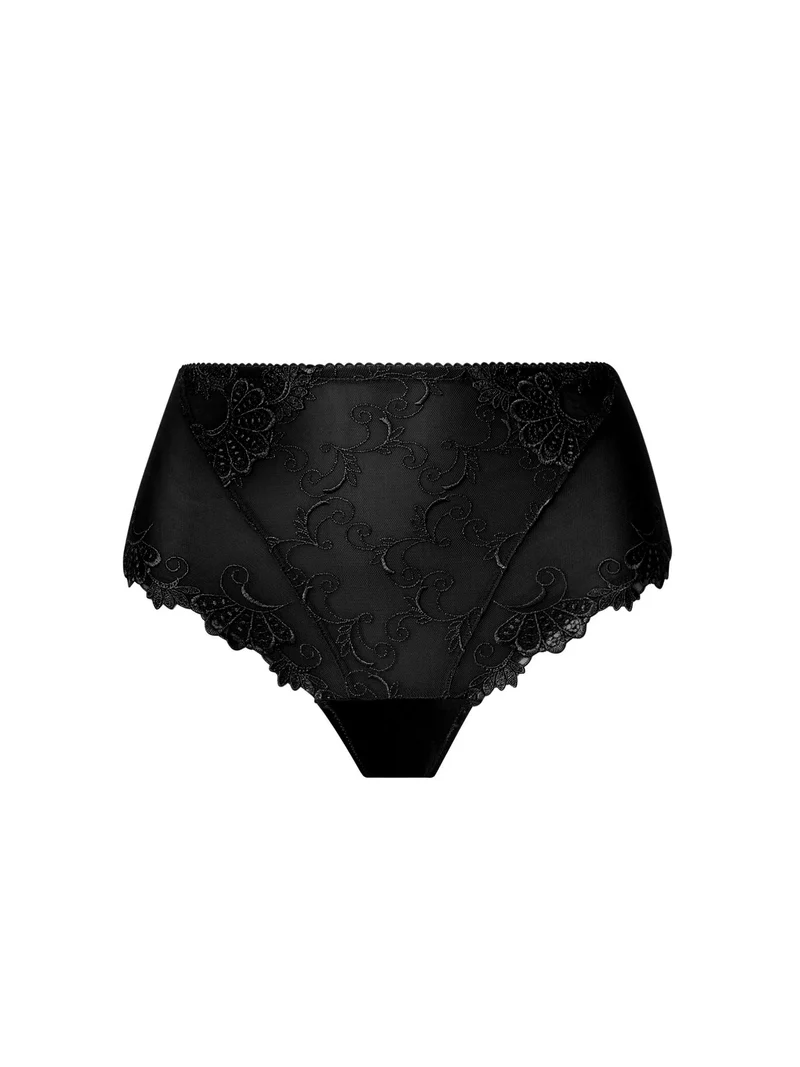 Lise Charmel – Dressing Floral High Waist Slip Noir